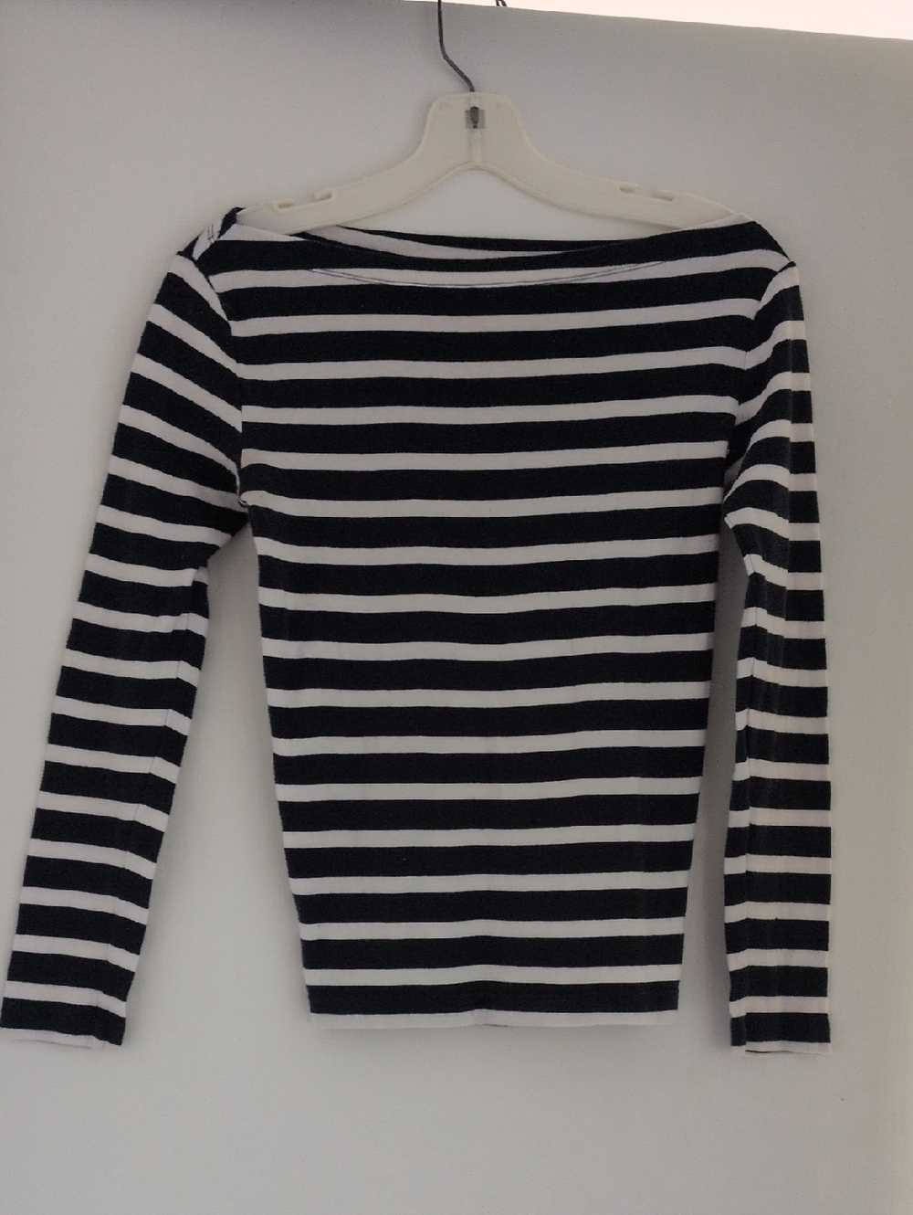 GAP Navy and White Striped Modern Tee